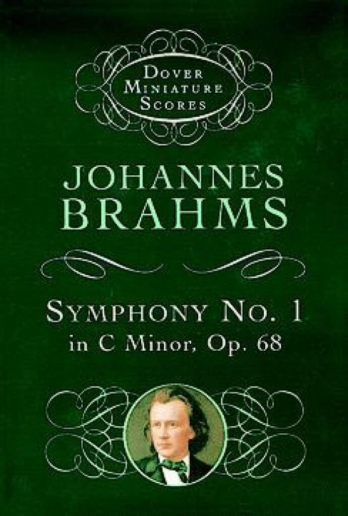 Couverture du livre « JOHANNES BRAHMS : SYMPHONY NO.1 IN C MINOR OP.68  - CONDUCTEUR DE POCHE » de Brahms, (co Johannes, librairie Les Contes Infusés à Corte