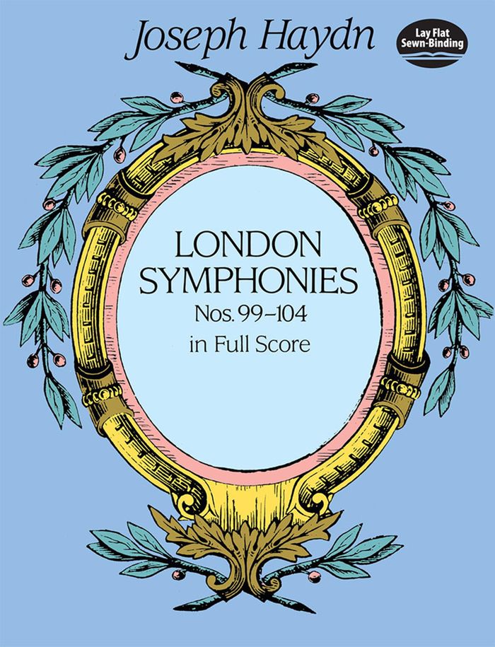 Couverture du livre « JOSEPH HAYDN: COMPLETE LONDON SYMPHONIES NOS 99-104 (FULL SCORE) » de Haydn, Joseph Franz, librairie Les Contes Infusés à Corte