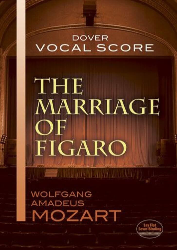 Couverture du livre « W.A. MOZART: THE MARRIAGE OF FIGARO (VOCAL SCORE) » de Mozart, Ama Wolfgang, librairie Les Contes Infusés à Corte