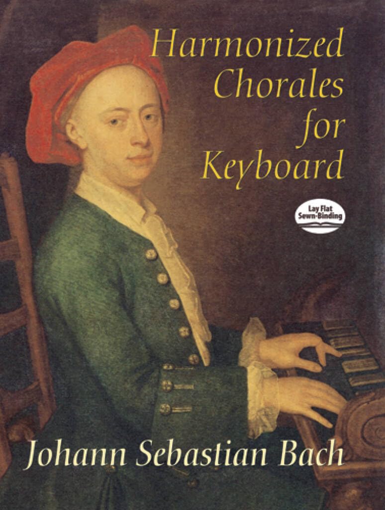Couverture du livre « HARMINIZED CHORALES FOR KEYBOARD » de Bach, Sebasti Johann, librairie Les Contes Infusés à Corte