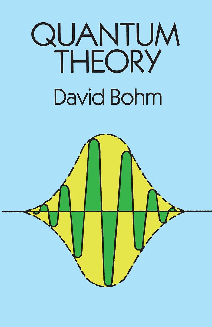 Couverture du livre « DOVER BOOKS ON PHYSICS - QUANTUM THEORY » de David Bohm, librairie Les Contes Infusés à Corte
