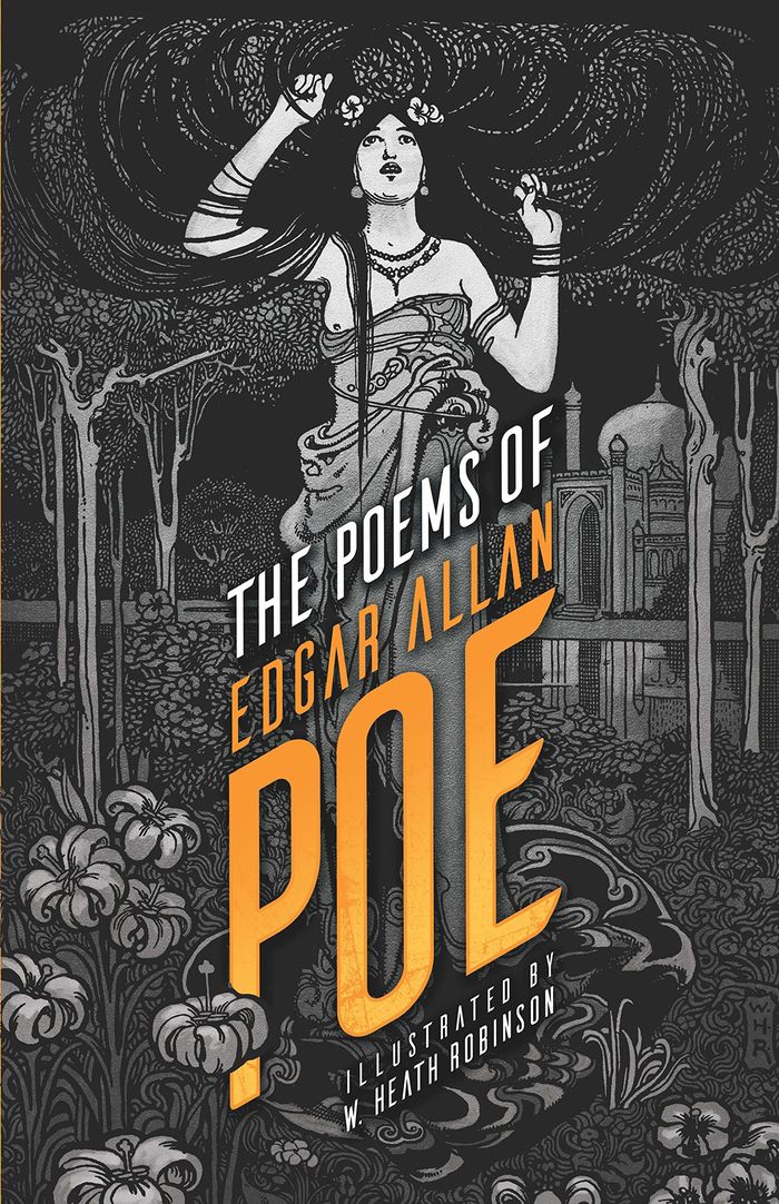 Couverture du livre « THE POEMS OF EDGAR ALLAN POE » de Poe/robinson, librairie Les Contes Infusés à Corte