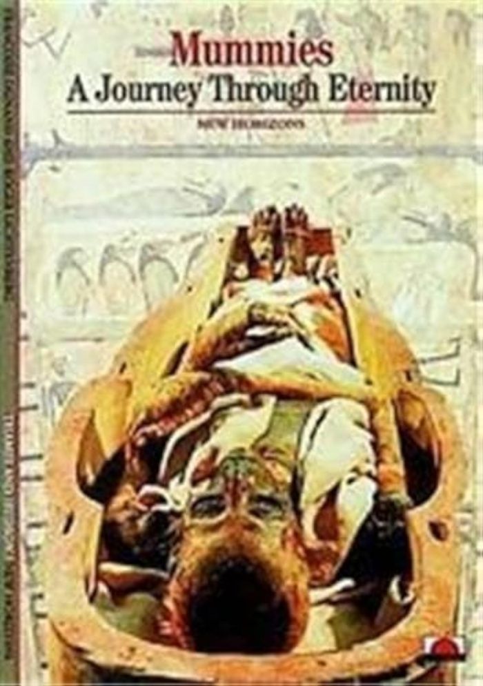 Couverture du livre « MUMMIES A JOURNEY THROUGH ETERNITY (NEW HORIZONS) /ANGLAIS » de Francoise Dunand, librairie Les Contes Infusés à Corte