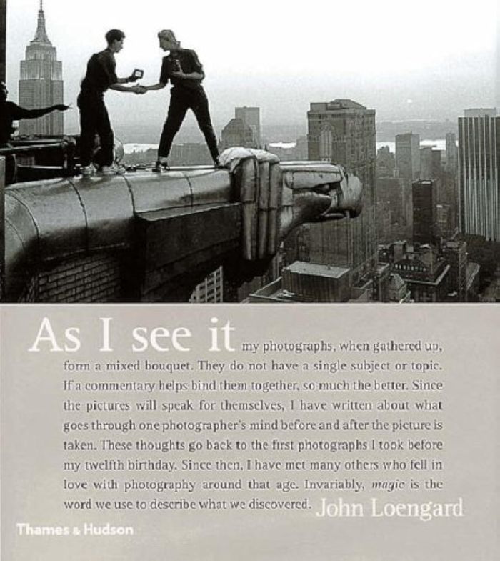 Couverture du livre « AS I SEE IT » de Loengard, John, librairie Les Contes Infusés à Corte