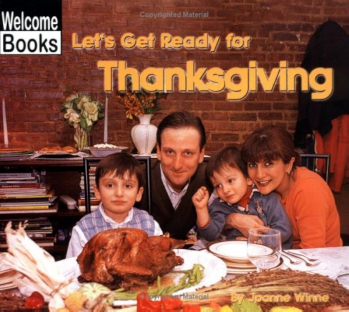 Couverture du livre « LET'S GET READY FOR THANKSGIVING » de Joanne Winne, librairie Les Contes Infusés à Corte