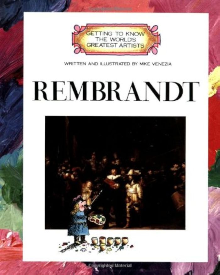 Couverture du livre « REMBRANDT », librairie Les Contes Infusés à Corte