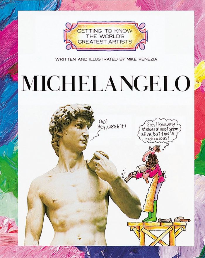 Couverture du livre « MICHELANGELO » de Xxx, librairie Les Contes Infusés à Corte