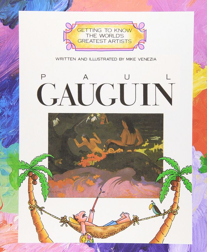 Couverture du livre « GETTING TO KNOW PAUL GAUGUIN » de Mike Venezia, librairie Les Contes Infusés à Corte