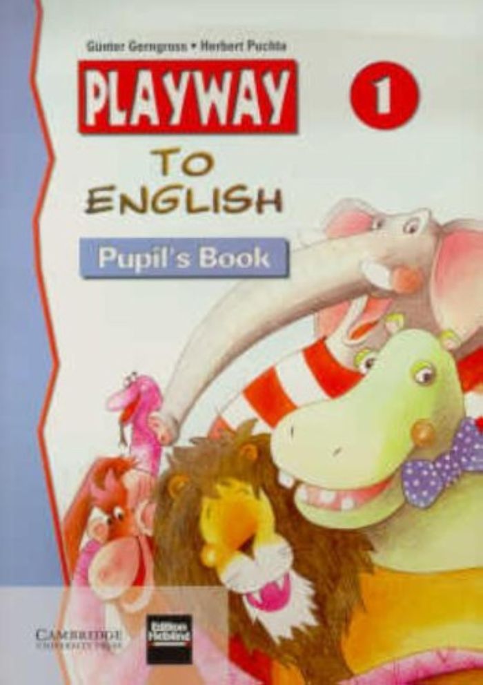 Couverture du livre « PLAYWAY TO ENGLISH 1 PUPIL BOOK » de Puchta, H., Gergross, librairie Les Contes Infusés à Corte