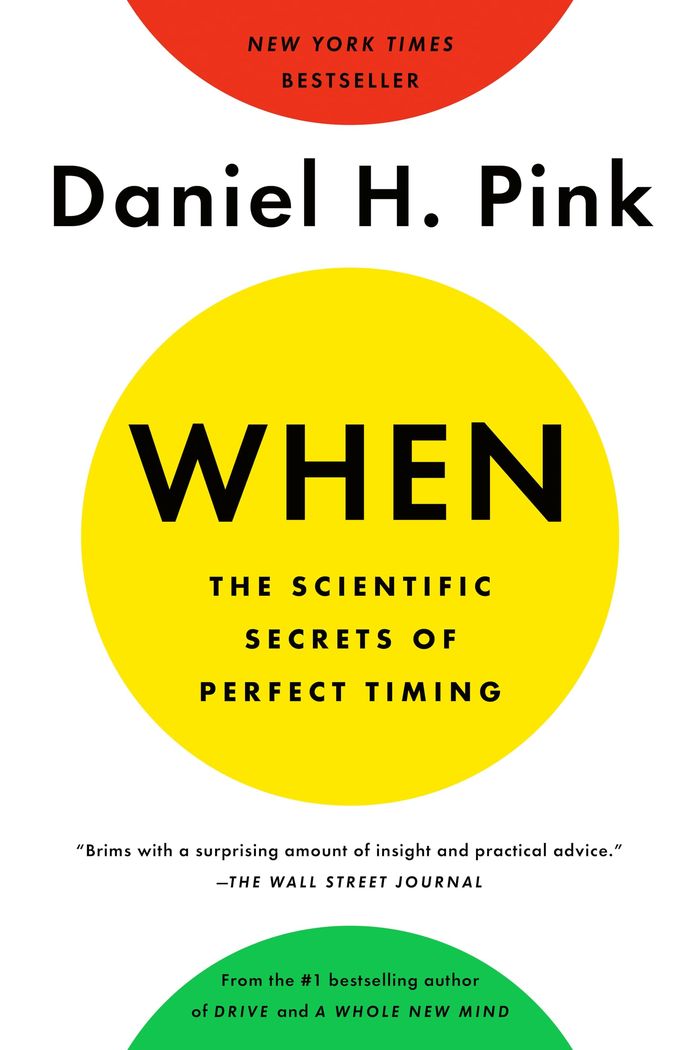 Couverture du livre « WHEN: THE SCIENTIFIC SECRETS OF PERFECT TIMING* » de Pink, H. Daniel, librairie Les Contes Infusés à Corte