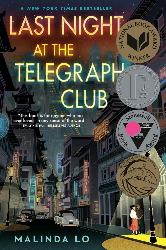 Couverture du livre « LAST NIGHT AT THE TELEGRAPH CLUB », librairie Les Contes Infusés à Corte