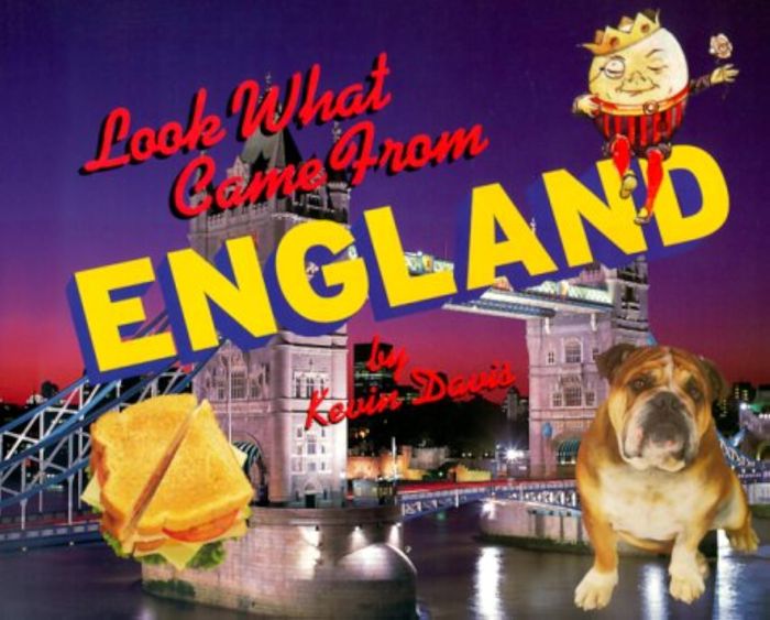 Couverture du livre « LOOK WHAT CAME FROM ENGLAND », librairie Les Contes Infusés à Corte