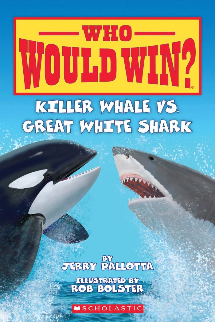 Couverture du livre « KILLER WHALE VS. GREAT WHITE SHARK », librairie Les Contes Infusés à Corte