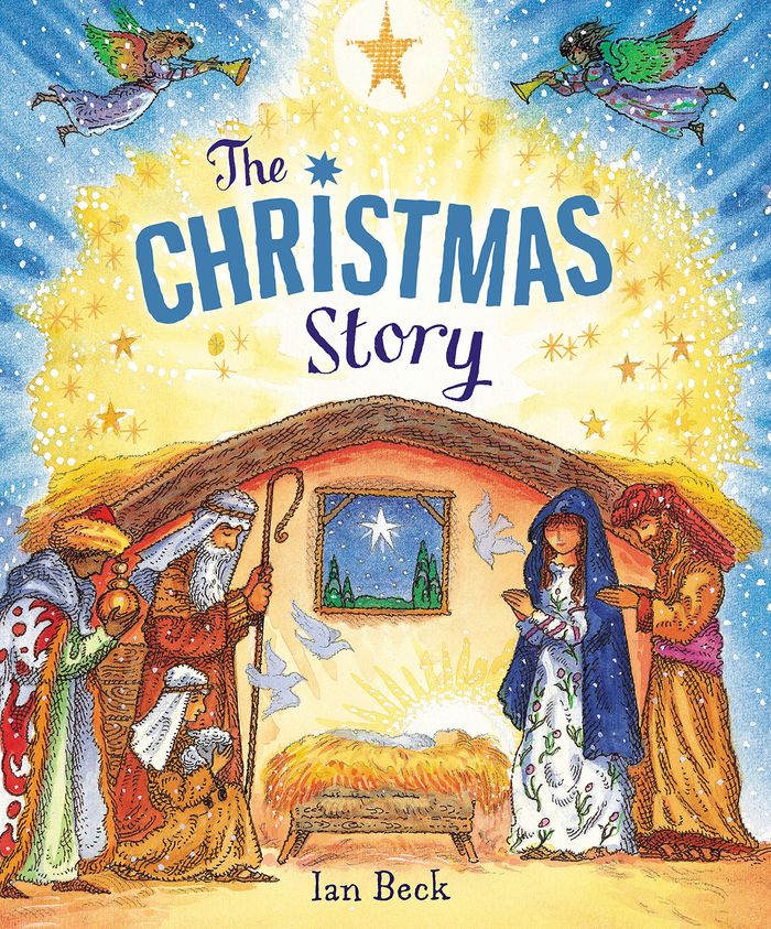 Couverture du livre « THE CHRISTMAS STORY » de Rhcb, librairie Les Contes Infusés à Corte