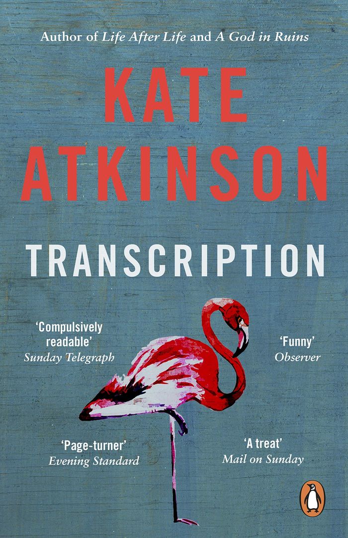 Couverture du livre « TRANSCRIPTION » de Kate Atkinson, librairie Les Contes Infusés à Corte
