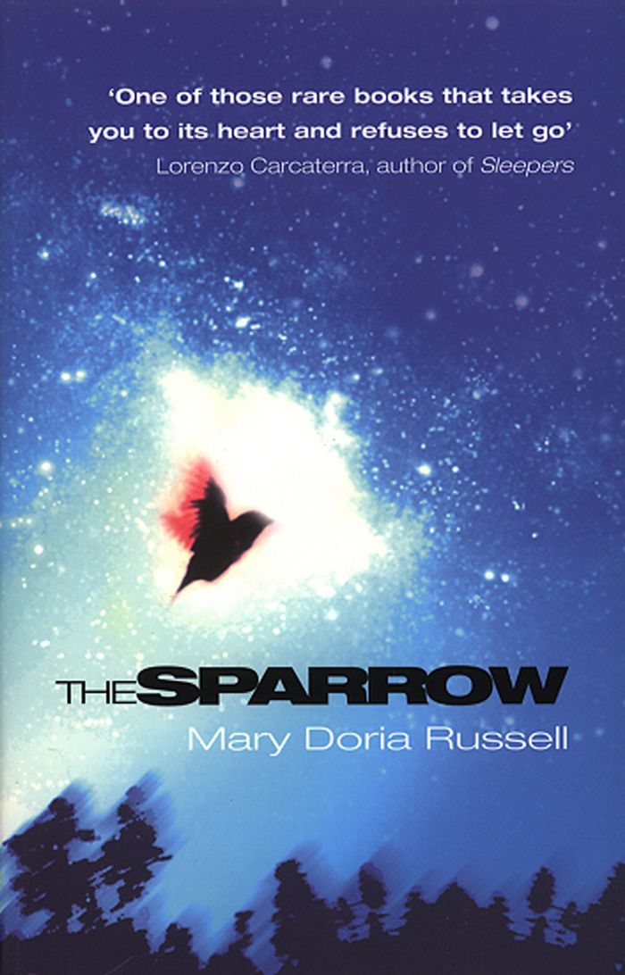Couverture du livre « THE SPARROW » de Russell Mary Doria, librairie Les Contes Infusés à Corte