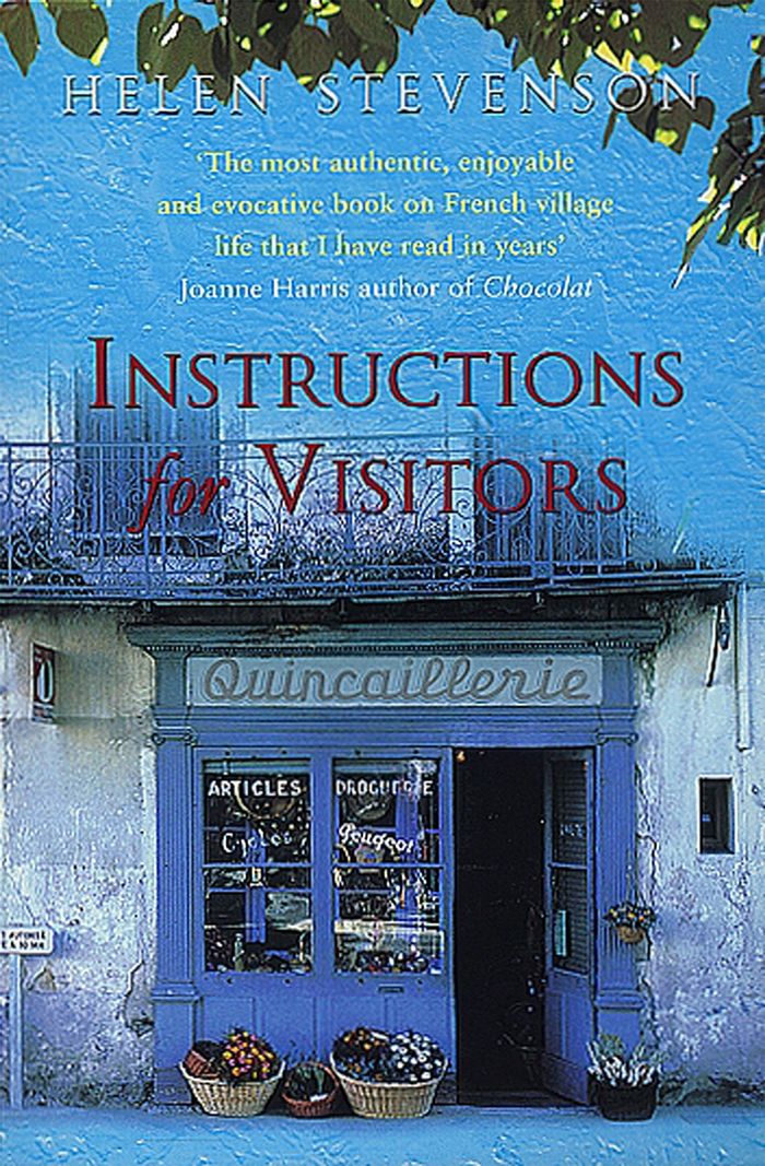 Couverture du livre « INSTRUCTIONS FOR VISITORS », librairie Les Contes Infusés à Corte