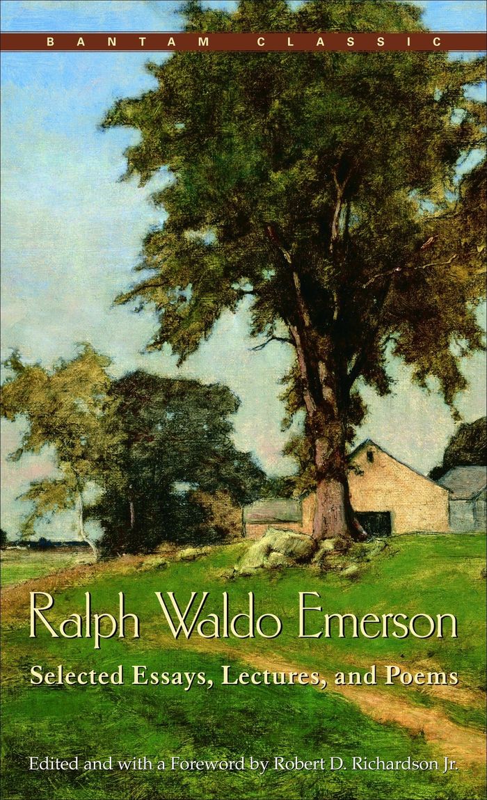 Couverture du livre « RALPH WALDO EMERSON - SELECTED ESSAYS, LECTURES AND POEMS » de Emerson Ralph Waldo, librairie Les Contes Infusés à Corte