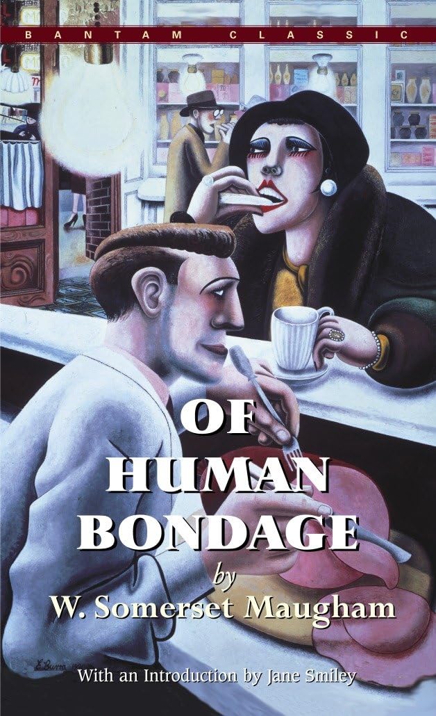 Couverture du livre « OF HUMAN BONDAGE », librairie Les Contes Infusés à Corte