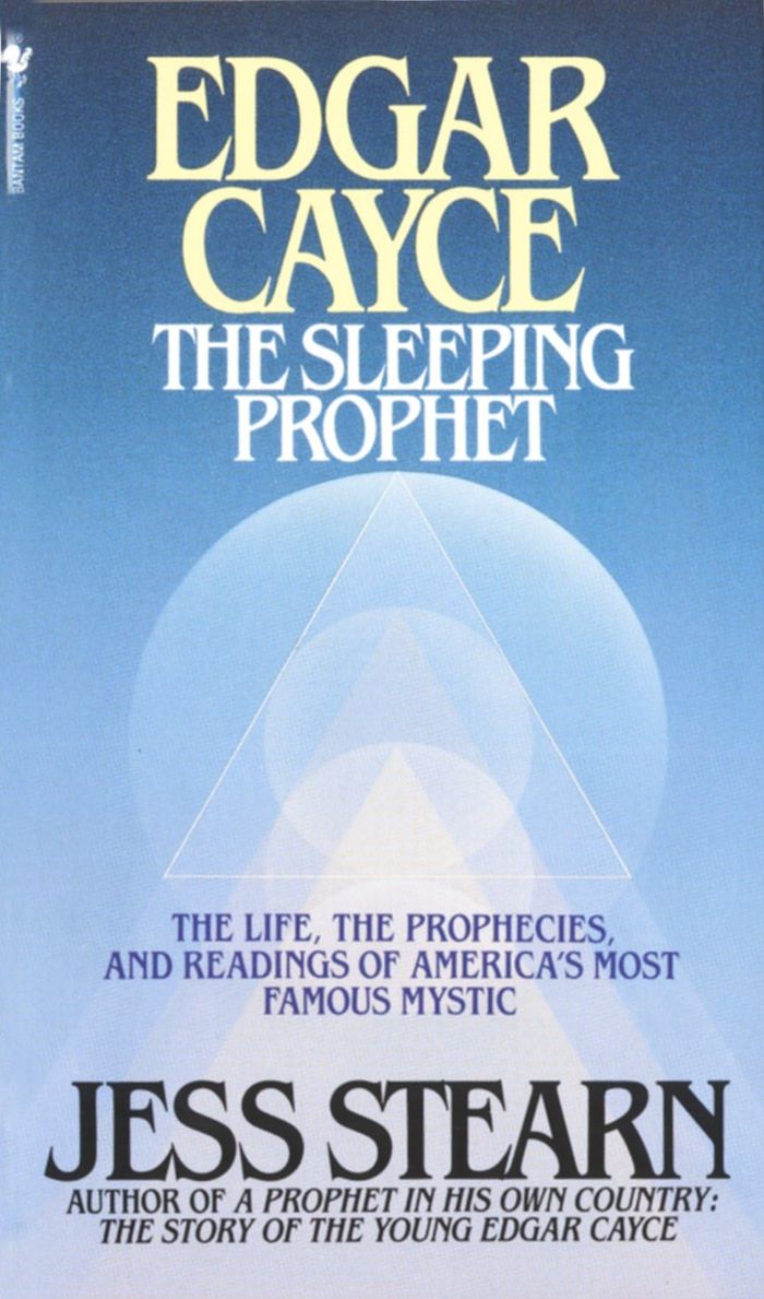 Couverture du livre « EDGAR CAYCE - THE SLEEPING PROPHET » de Jess Stearn, librairie Les Contes Infusés à Corte