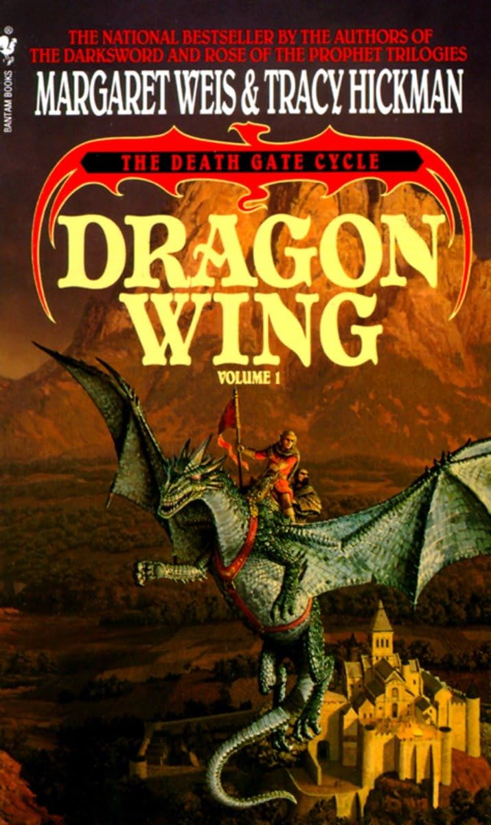 Couverture du livre « DRAGON WING » de Weis, M., Hickman, T, librairie Les Contes Infusés à Corte