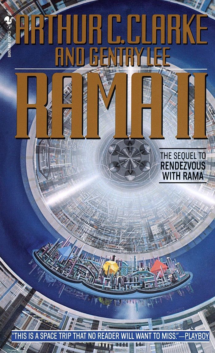 Couverture du livre « RAMA II » de Clarke Arthur C., librairie Les Contes Infusés à Corte