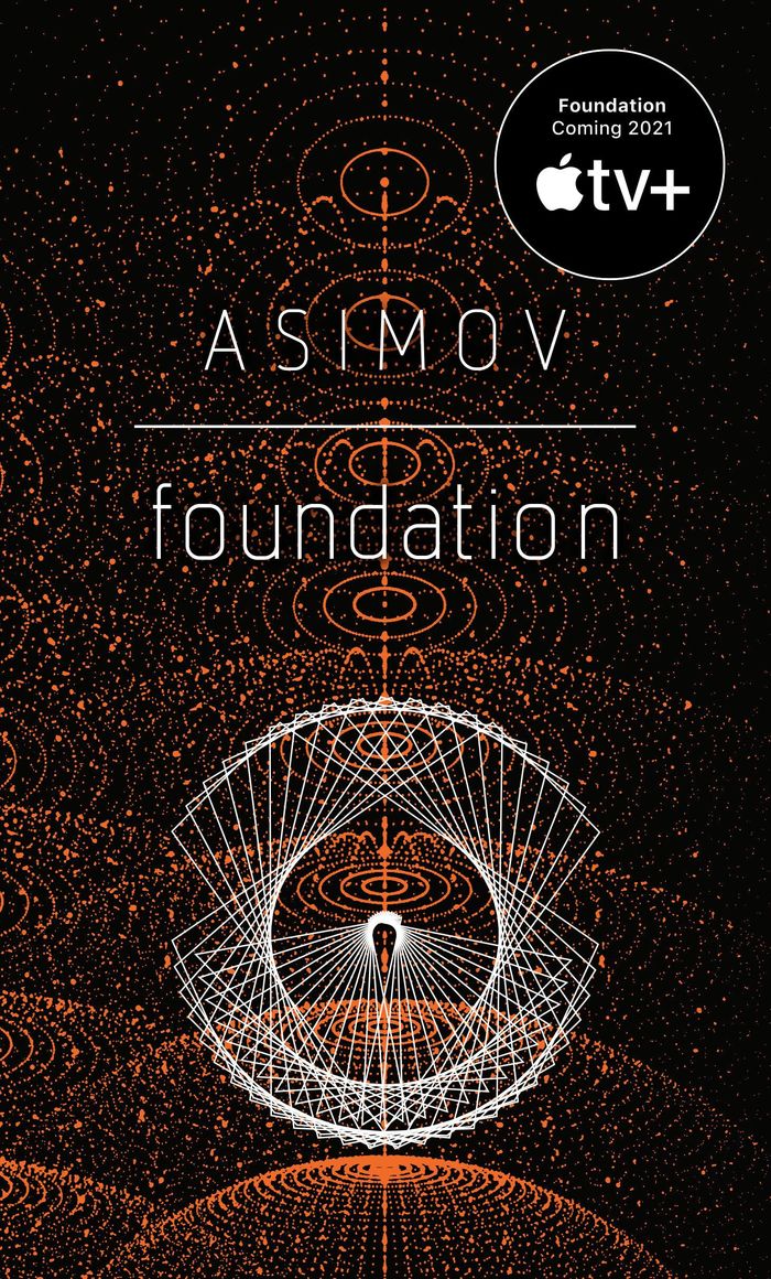 Couverture du livre « FOUNDATION » de Isaac Asimov, librairie Les Contes Infusés à Corte