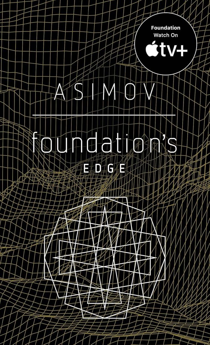 Couverture du livre « FOUNDATION'S EDGE - THE FOUNDATION NOVELS » de Isaac Asimov, librairie Les Contes Infusés à Corte