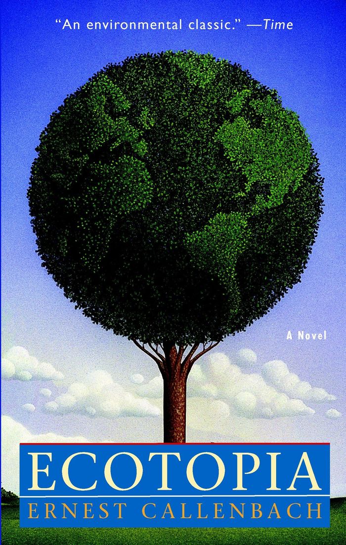 Couverture du livre « ECOTOPIA », librairie Les Contes Infusés à Corte
