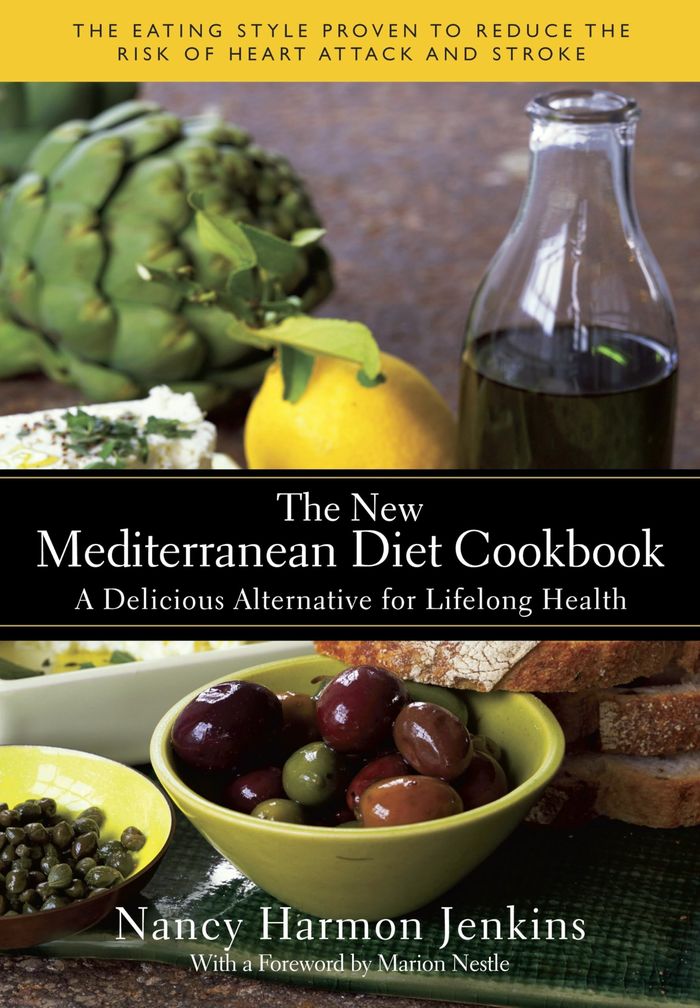 Couverture du livre « THE NEW MEDITERRANEAN DIET COOKBOOK - A DELICIOUS ALTERNATIVE FOR LIFELONG HEALTH » de Jenkins/nestle, librairie Les Contes Infusés à Corte