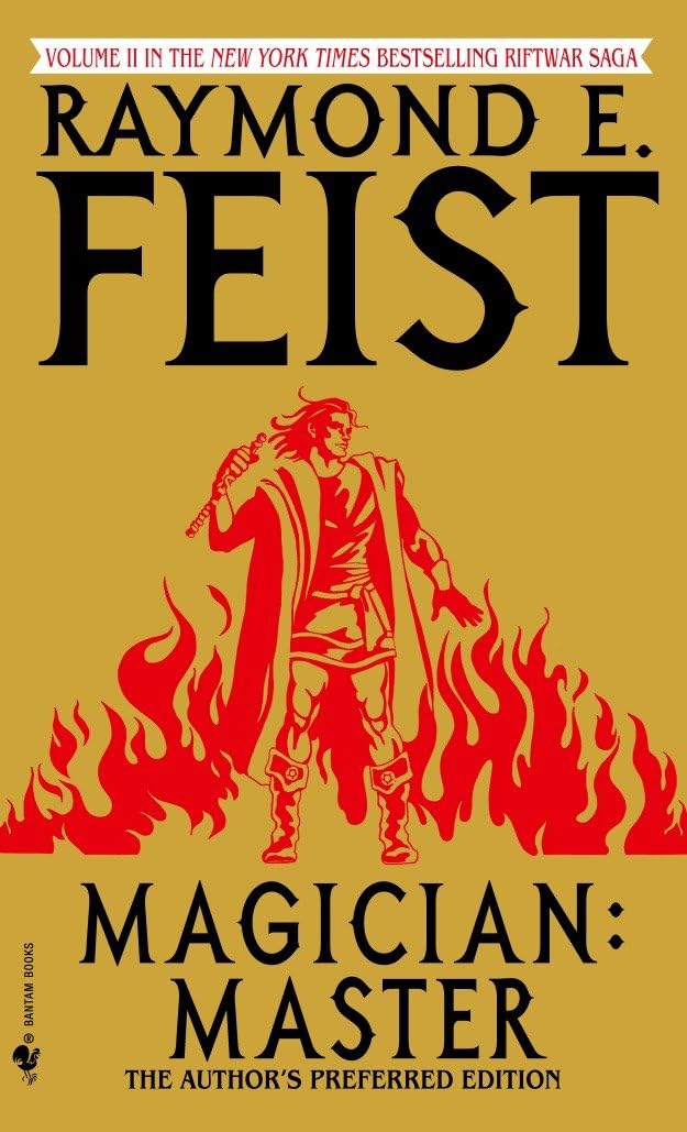 Couverture du livre « RIFTWAR CYCLE: THE RIFTWAR SAGA - MAGICIAN: MASTER » de Feist Raymond E., librairie Les Contes Infusés à Corte