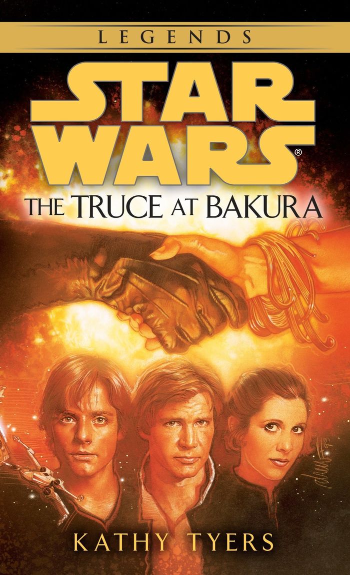 Couverture du livre « STAR WARS - LEGENDS - THE TRUCE AT BAKURA: STAR WARS LEGENDS » de Kathy Tyers, librairie Les Contes Infusés à Corte