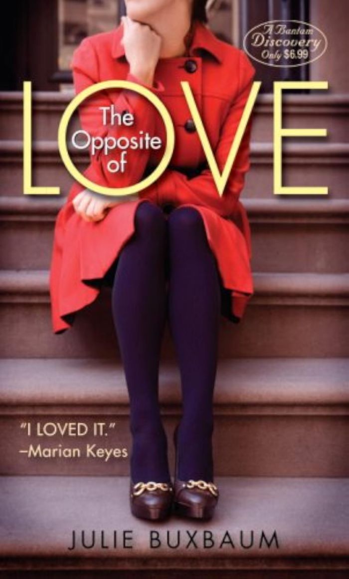 Couverture du livre « THE OPPOSITE OF LOVE » de Buxbaum, Julie, librairie Les Contes Infusés à Corte