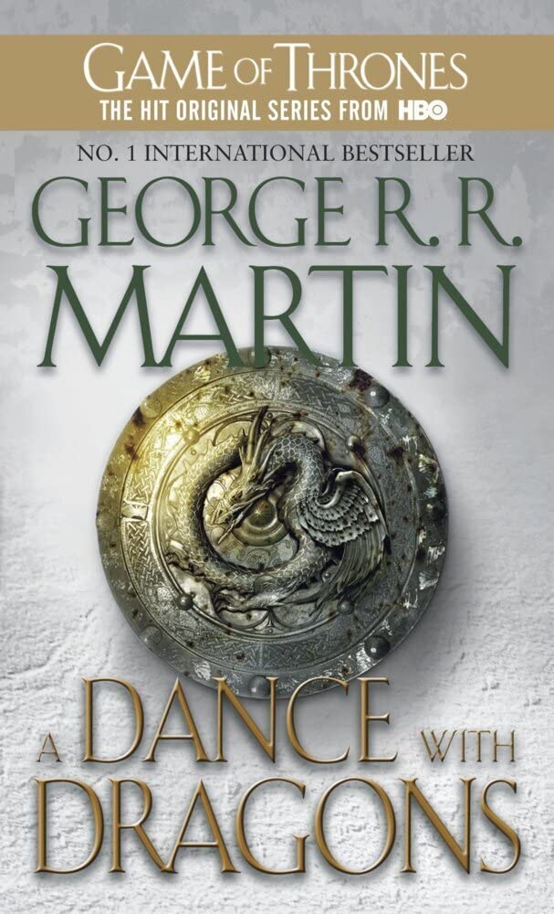 Couverture du livre « A SONG OF ICE AND FIRE - A DANCE WITH DRAGONS - A SONG OF ICE AND FIRE: BOOK FIVE » de Martin George R. R., librairie Les Contes Infusés à Corte