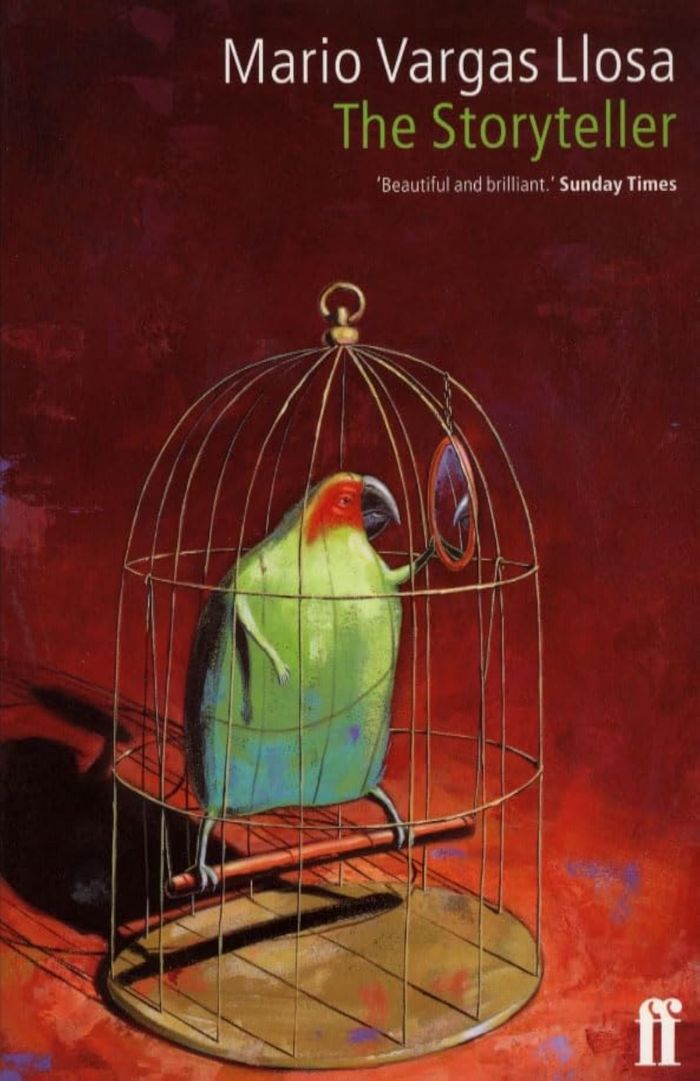 Couverture du livre « THE STORYTELLER » de Llosa Vargas, Mario, librairie Les Contes Infusés à Corte