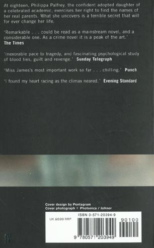 Quatrième de couverture de « INNOCENT BLOOD »