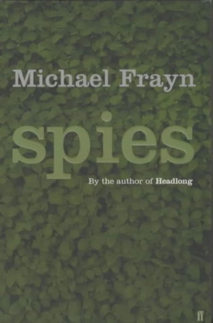 Couverture du livre « SPIES » de Michael Frayn, librairie Les Contes Infusés à Corte