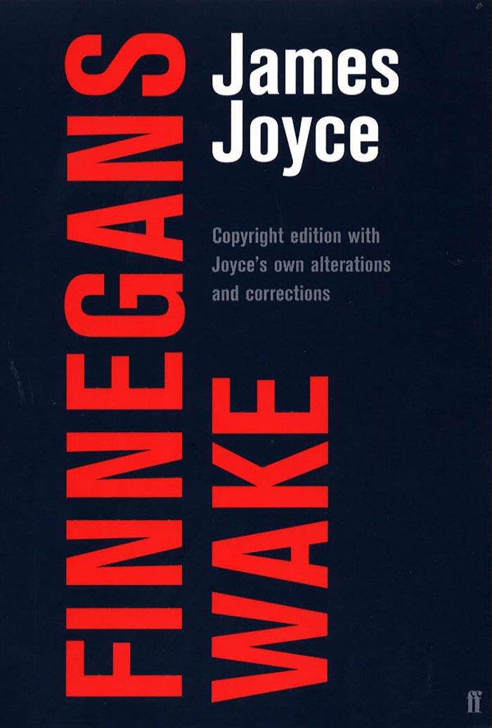 Couverture du livre « FINNEGANS WAKE » de James Joyce, librairie Les Contes Infusés à Corte