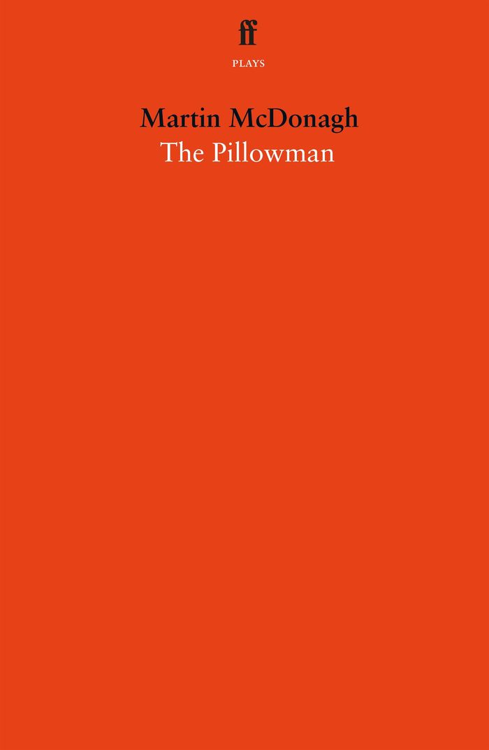 Couverture du livre « THE PILLOWMAN » de Martin Mcdonagh, librairie Les Contes Infusés à Corte