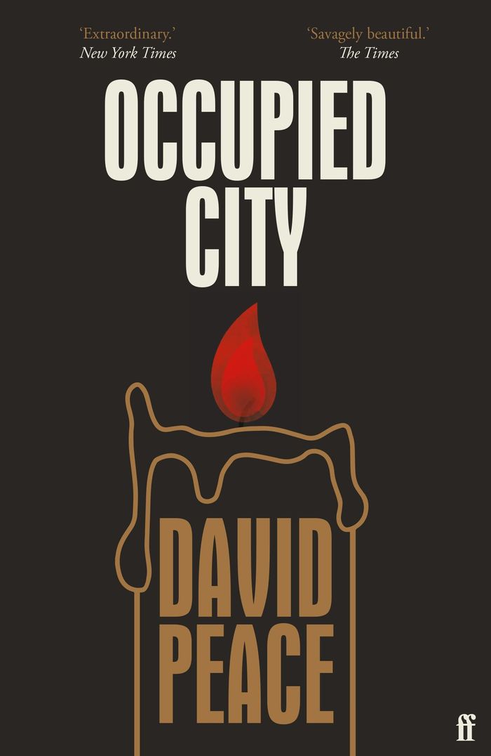 Couverture du livre « OCCUPIED CITY » de David Peace, librairie Les Contes Infusés à Corte