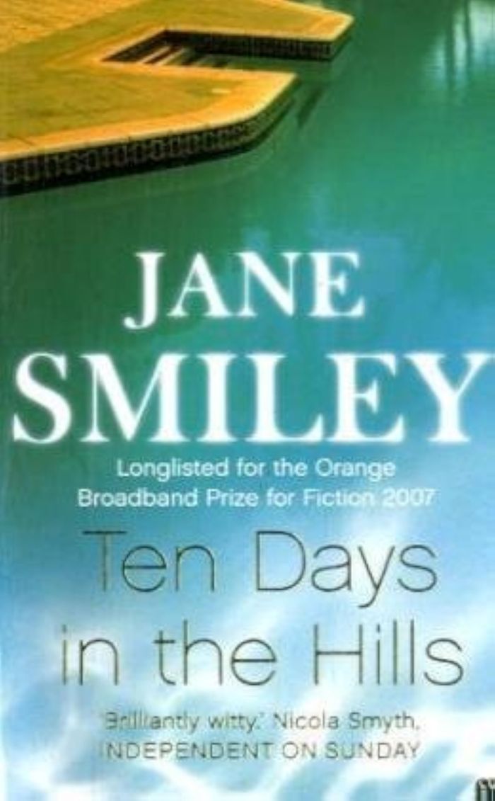 Couverture du livre « TEN DAYS IN THE HILLS » de Smiley, Jane, librairie Les Contes Infusés à Corte