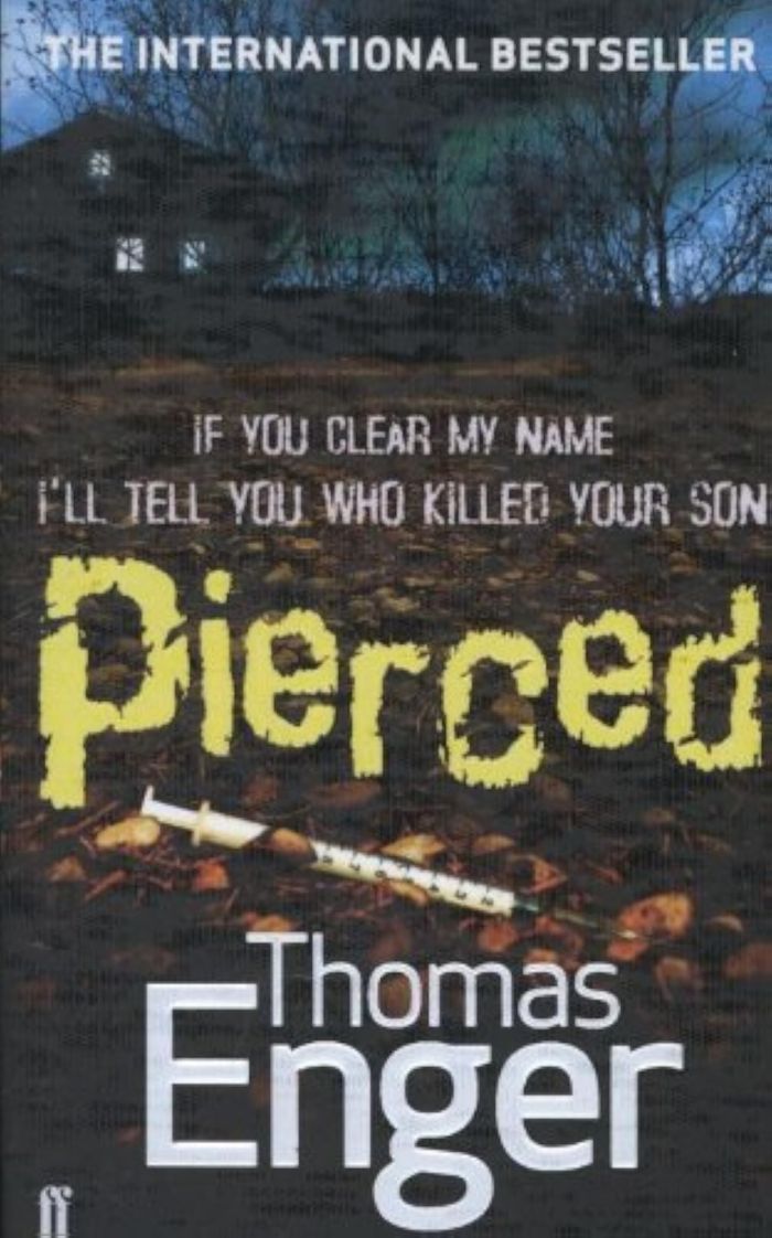 Couverture du livre « PIERCED » de Enger, Thomas, librairie Les Contes Infusés à Corte