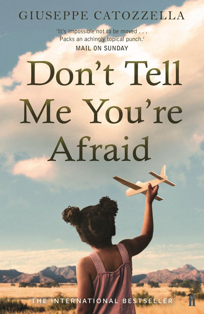 Couverture du livre « DON'T TELL ME YOU'RE AFRAID », librairie Les Contes Infusés à Corte