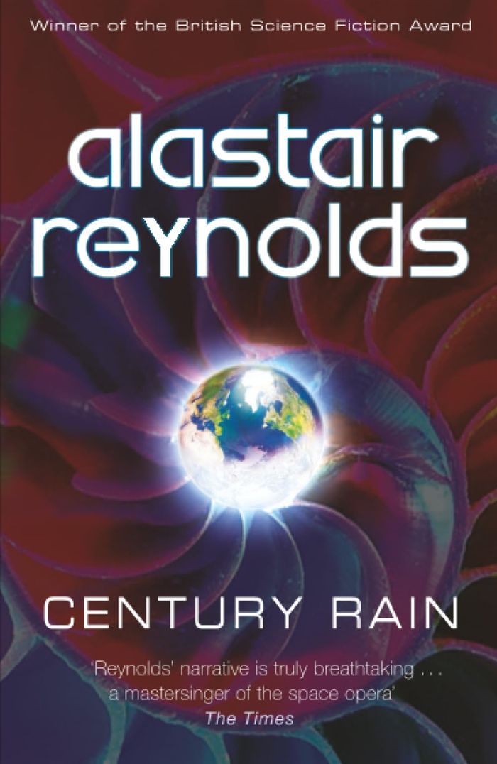 Couverture du livre « CENTURY RAIN » de Alastair Reynolds, librairie Les Contes Infusés à Corte