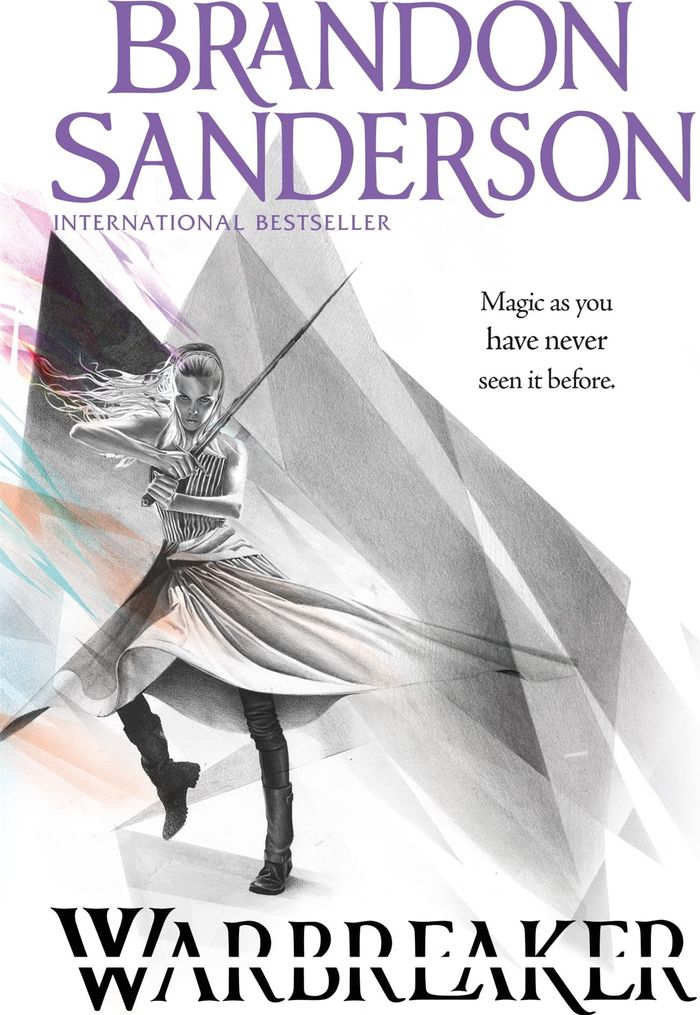 Couverture du livre « WARBREAKER - A COSMERE STANDALONE » de Brandon Sanderson, librairie Les Contes Infusés à Corte