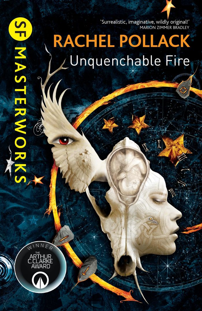 Couverture du livre « S.F. MASTERWORKS - UNQUENCHABLE FIRE », librairie Les Contes Infusés à Corte