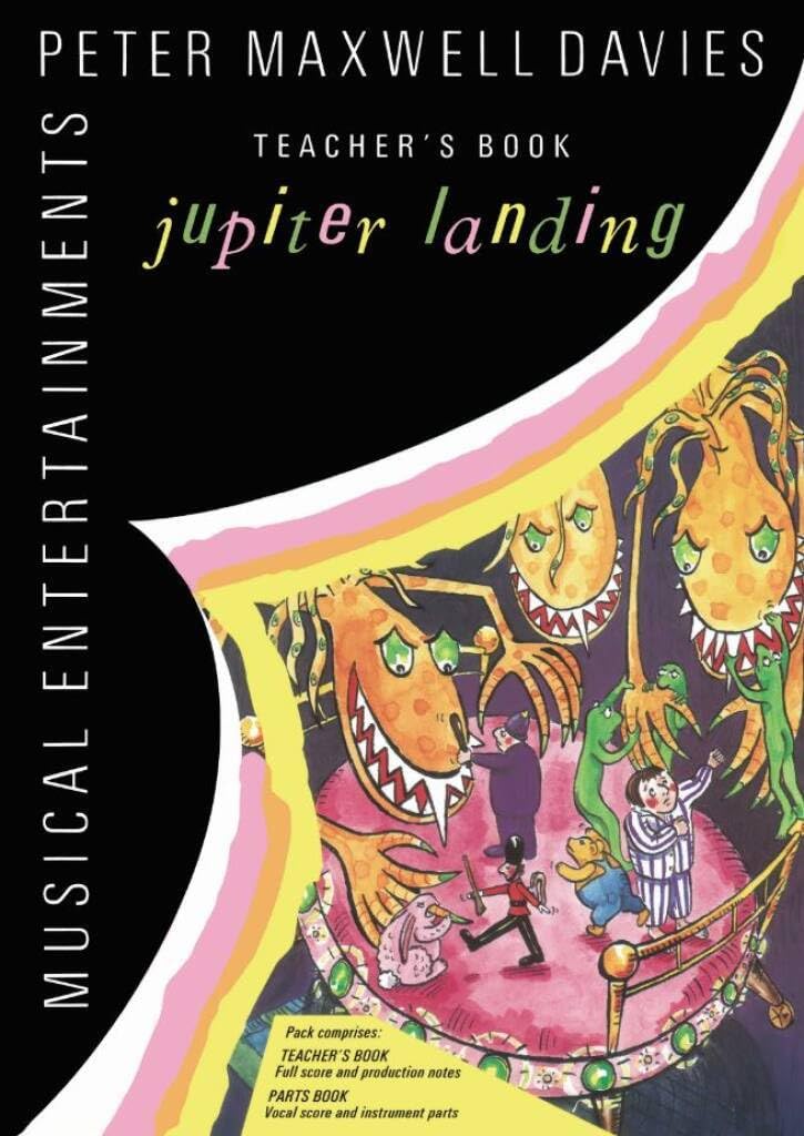 Couverture du livre « PETER MAXWELL DAVIES: JUPITER LANDING PERFORMANCE PACK (FULL SCORE AND PARTS) » de Auteurs Divers, librairie Les Contes Infusés à Corte
