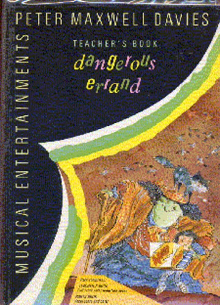 Couverture du livre « PETER MAXWELL DAVIES: DANGEROUS ERRAND PERFORMANCE PACK (FULL SCORE AND PARTS) » de Auteurs Divers, librairie Les Contes Infusés à Corte