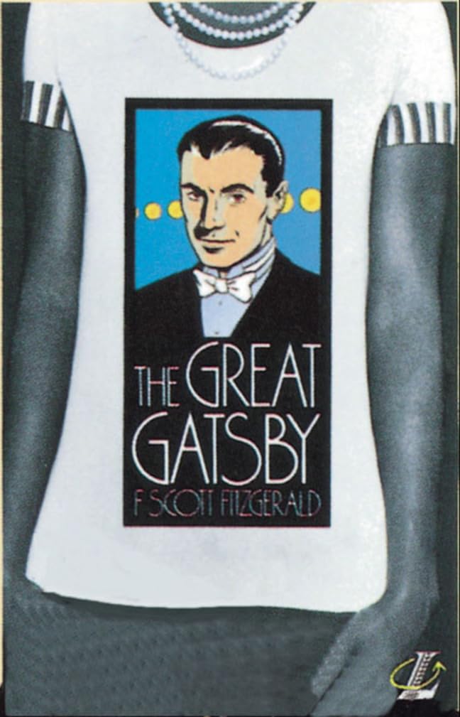 Couverture du livre « GREAT GATSBY » de Fran Fitzgerald, librairie Les Contes Infusés à Corte