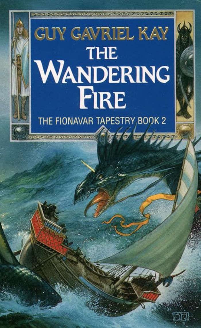 Couverture du livre « WANDERING FIRE (THE) » de Kay Guy Gavriel, librairie Les Contes Infusés à Corte